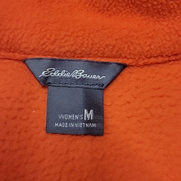 EDDIE BAUER WOMENS LIGHT FLEECE PULLOVER SIZE MEDIUM - Picture 4 of 6